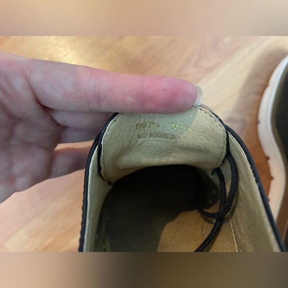 GEOX Platform Leather Dress Shoes - Picture 3 of 12